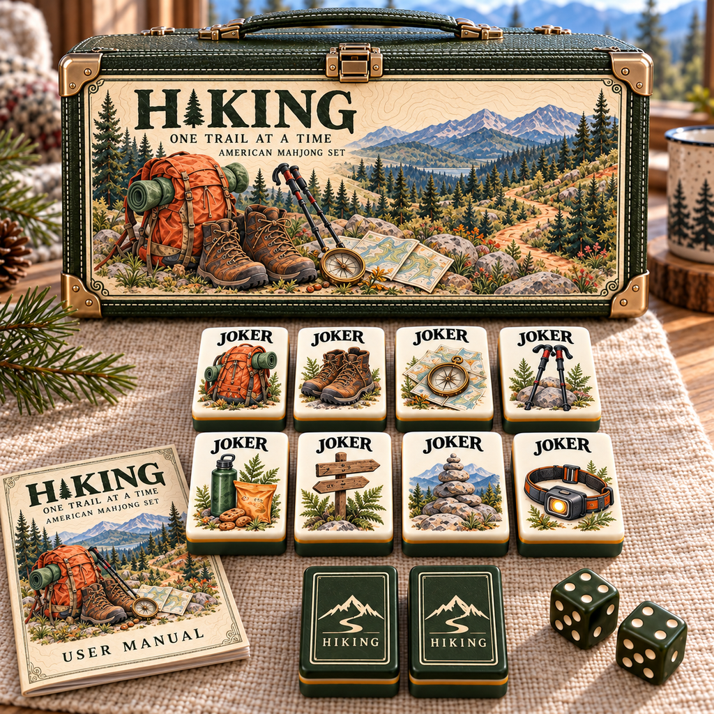 Premium HIK Mahjong Tiles Set PVNA